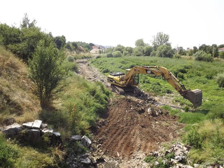 Ukljanjanje otpada iz korita rijeke Bistrice 