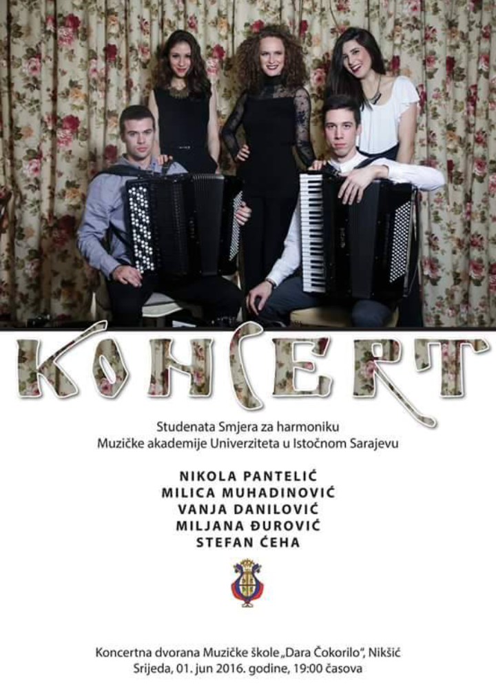 Studenti Muzičke akademije iz Sarajeva priređuju koncert u Muzičkoj školi