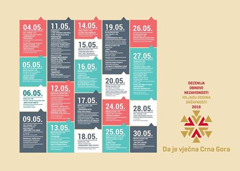 U okviru majskog programa planirana 32 kulturna sadržaja