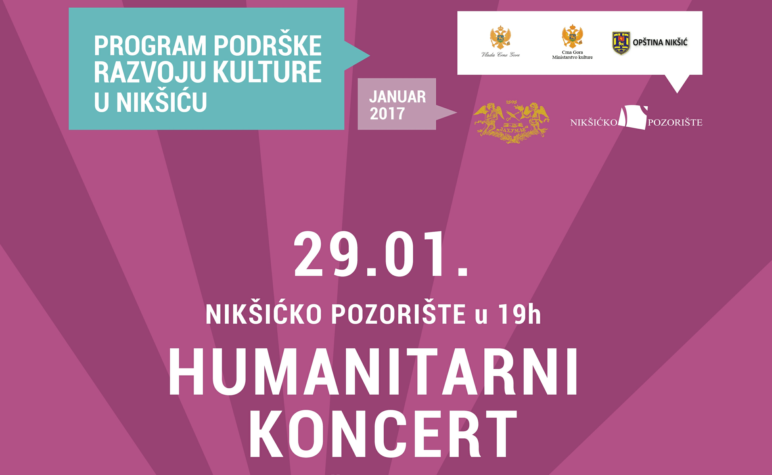 Humanitarni koncert u Pozorištu