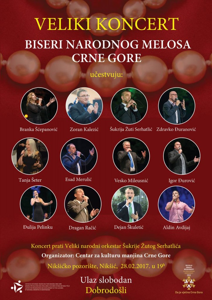 Niksic koncert PLAKAT