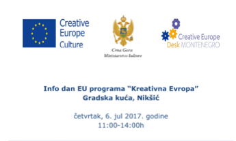 Info dan EU programa Kreativna Evropa