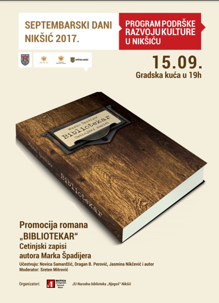 Promocija reprint izdanja knjiga „NIKŠIĆ – ONOGOŠT“ i 