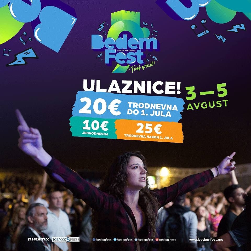 Bedem Fest: U toku prodaja promotivnih ulaznica