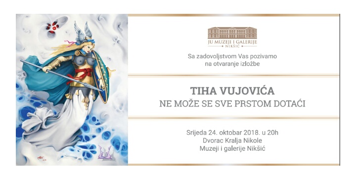 Izložba Tiha Vujovića u Nikšiću