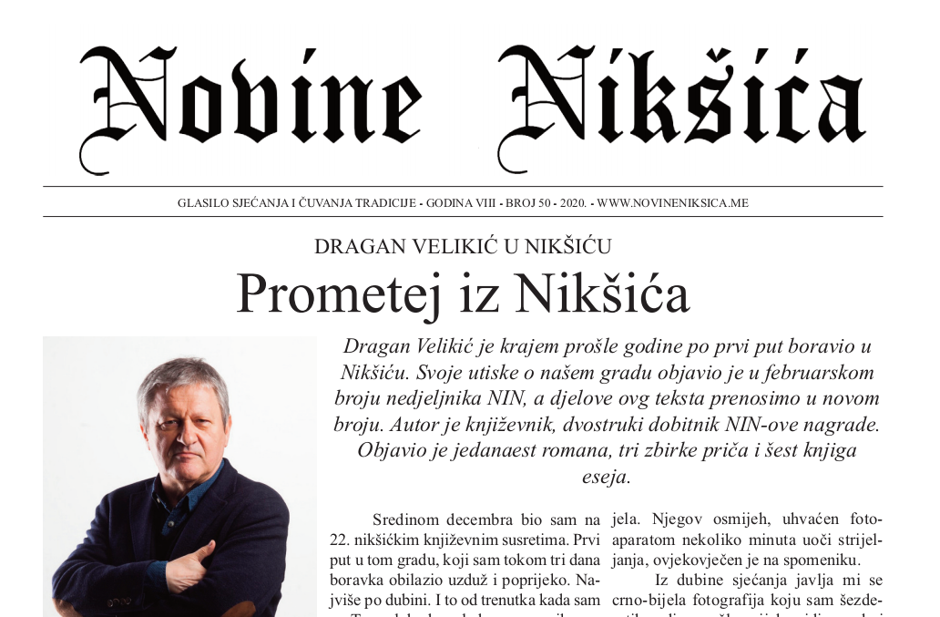 IZAŠAO BROJ 50. NOVINA NIKŠIĆA