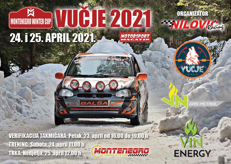 Montenegro Winter Cup 2021. nastavlja se na Vučju ovog vikenda