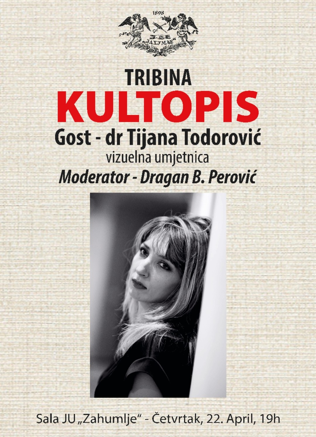 Tribina Kultopis u JU Zahumlje