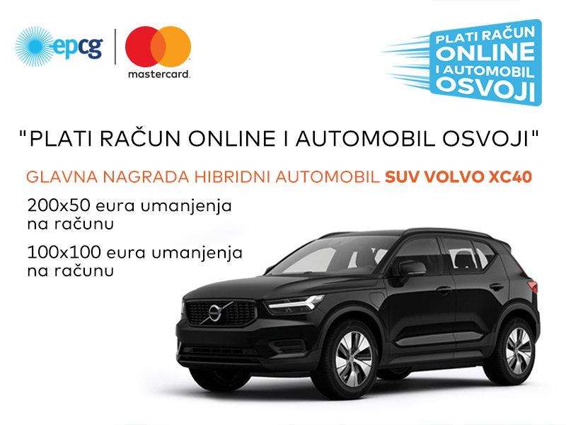 PLATI RAČUN ONLINE I AUTOMOBIL OSVOJI