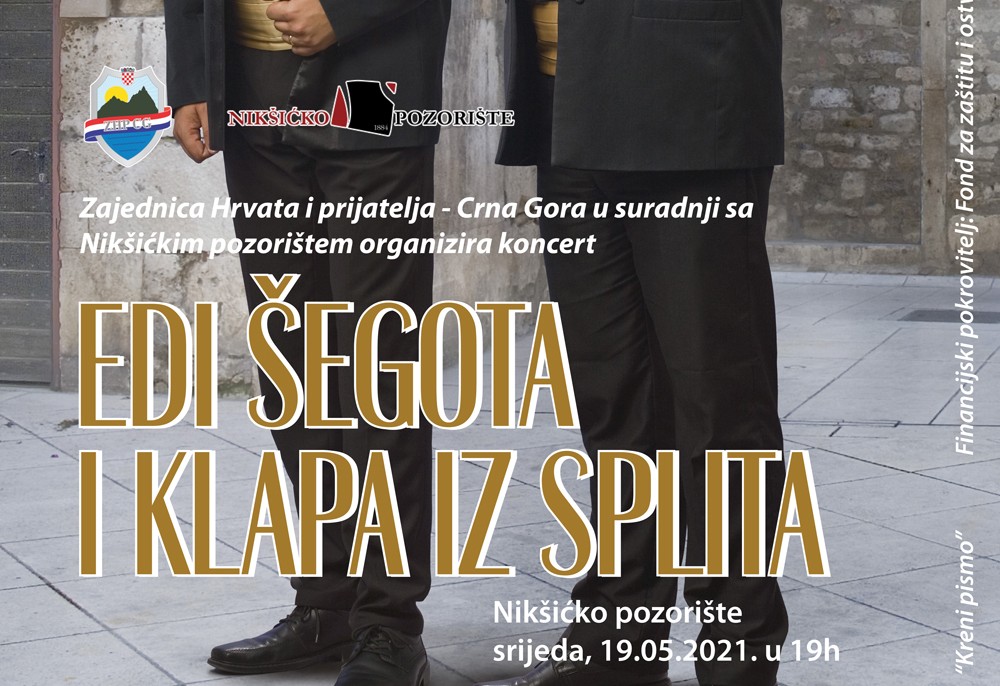 Koncert Edi Šegota i klapa iz Splita