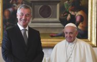 Papa Franjo Đukanoviću: Da svi u Crnoj Gori zauvijek žive u miru i blagostanju
