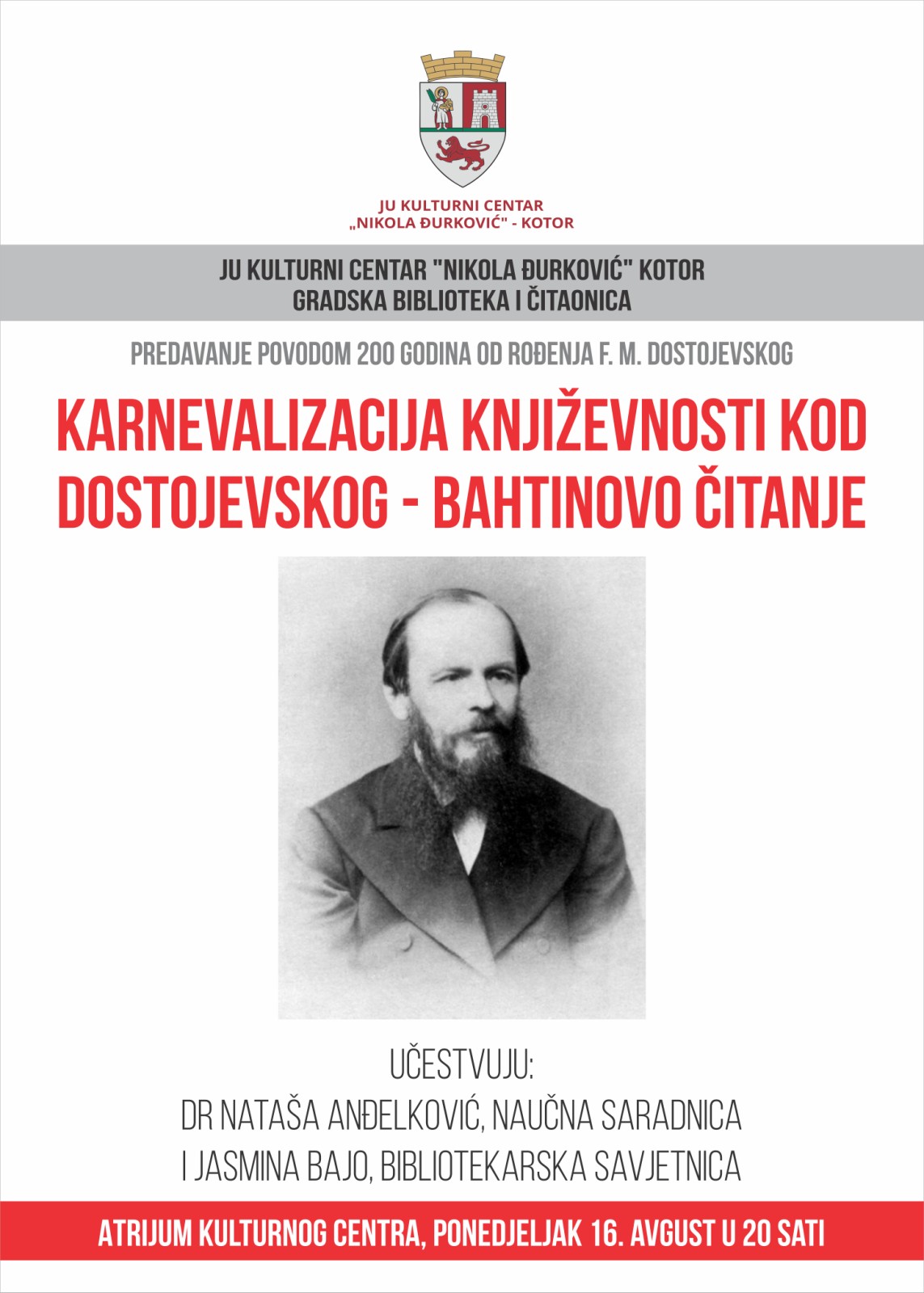 Karnevalizacija književnosti kod Dostojevskog – Bahtinovo čitanje