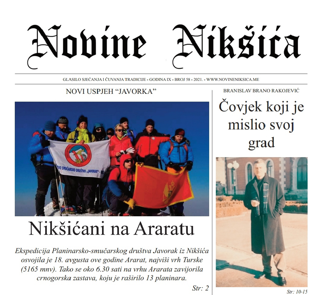 Iz štampe izašao novi broj Novina Nikšića