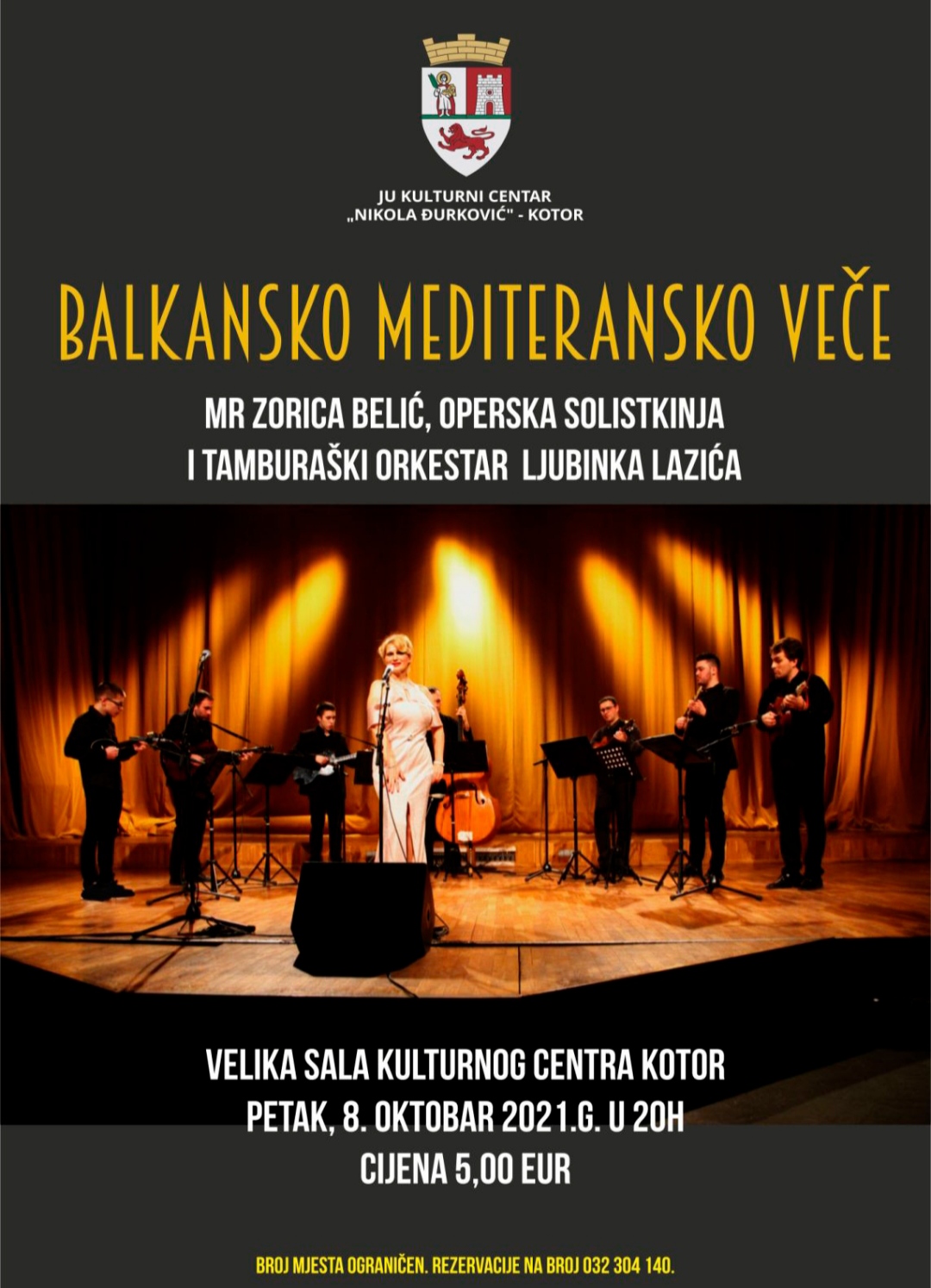 „BALKANSKO MEDITERANSKO VEČE“  U KOTORSKOM KULTURNOM CENTRU