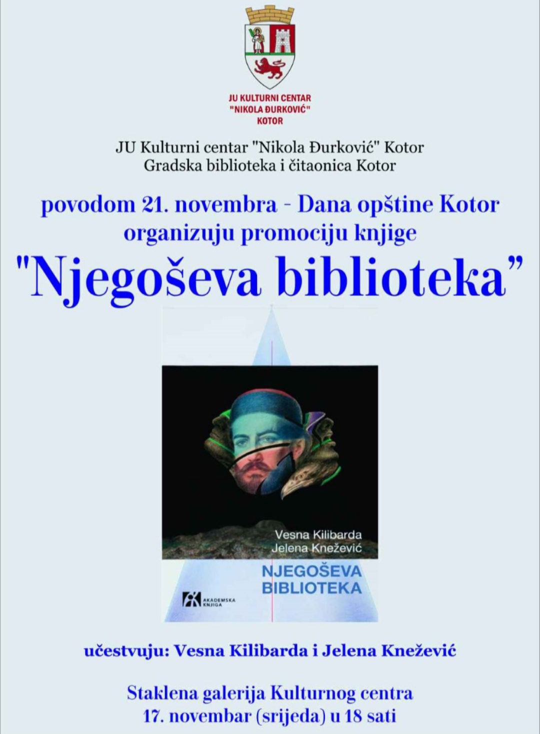 Promocija knjige „Njegoševa biblioteka“ u Kotoru