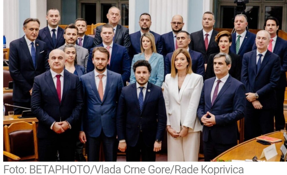 Poslanici na Cetinju izabrali 43. Vladu Crne Gore