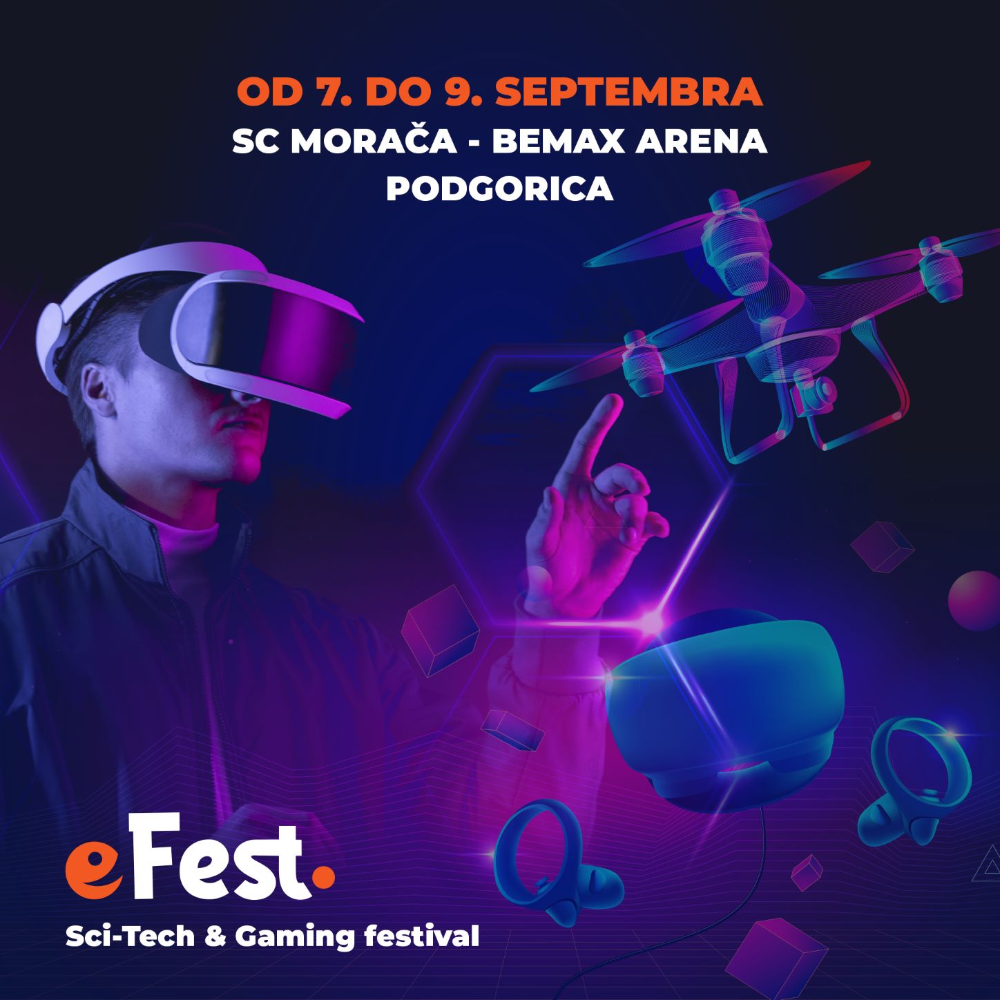 Večeras otvaranje Prvog Međunarodnog Sci-Tech i gejming festivala – eFest