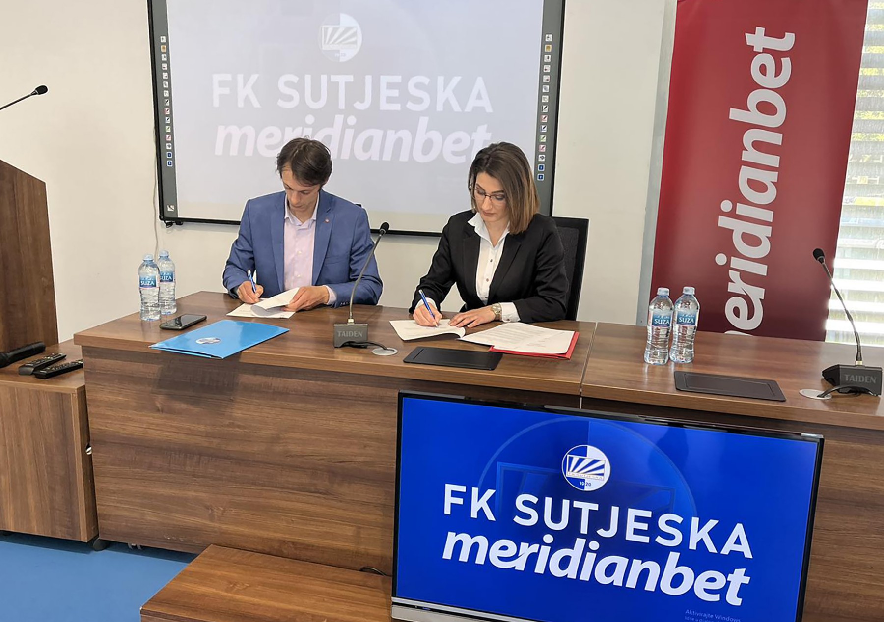 U NOVE POBJEDE: Meridianbet i Sutjeska nastavljaju saradnju i naredne sezone!