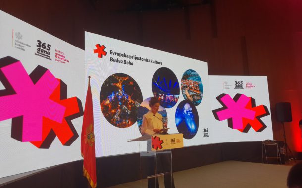 Kandidatura “Budva-Boka 2028 Evropska prijestonica kulture” na događaju “365 dana Ministarstva kulture i medija”