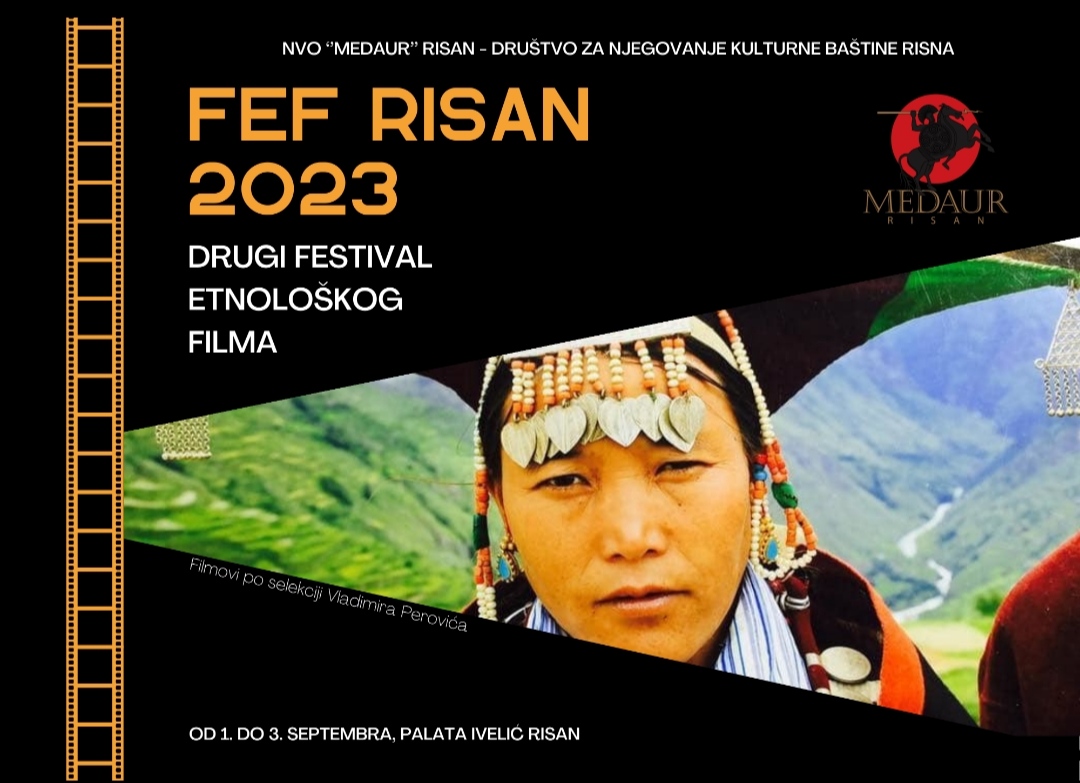 Drugi Festival etnološkog filma – RISAN 2023 održaće se u Risnu od 1. do 3. septembra