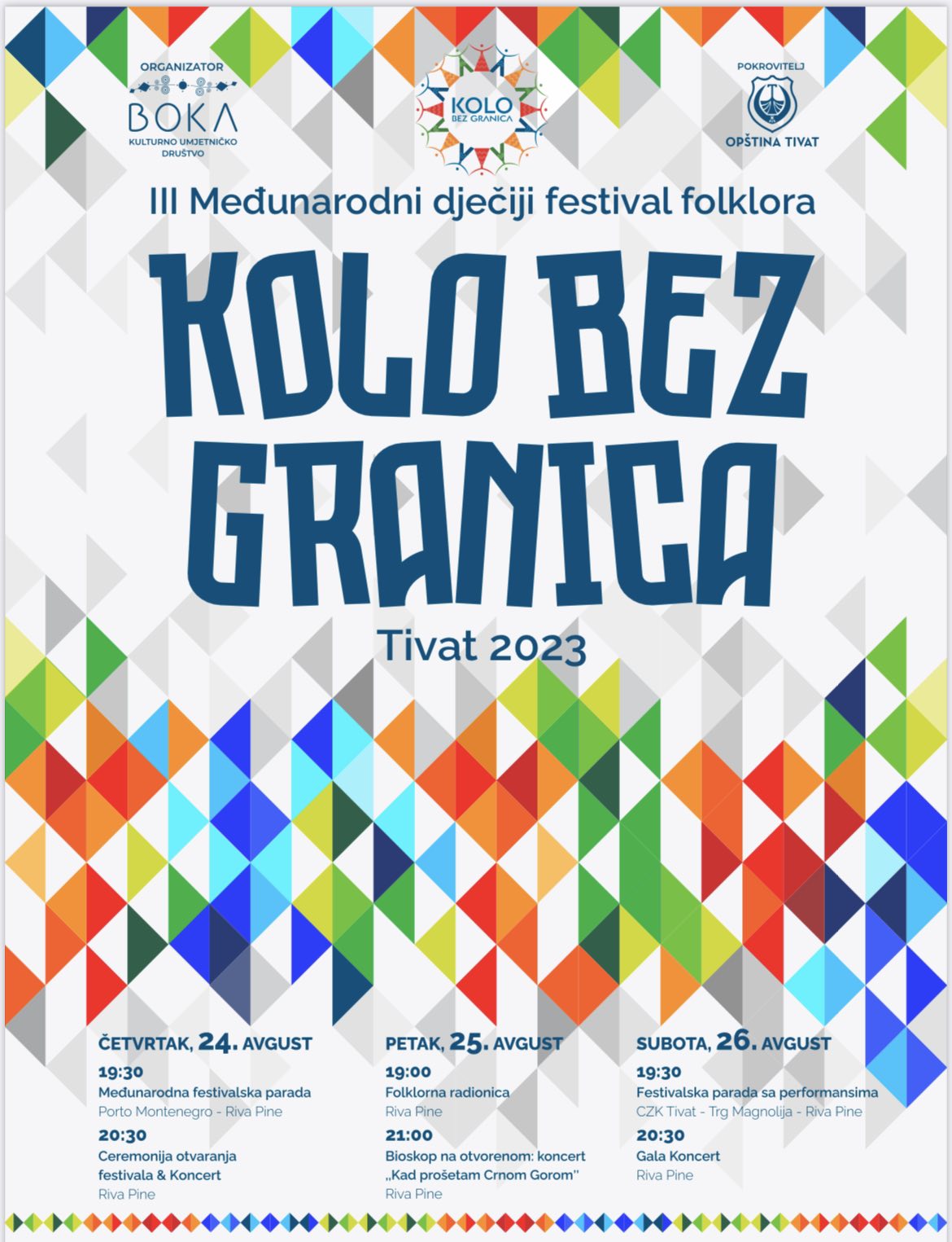 III Međunarodni dječiji festival folklora „Kolo bez granica“