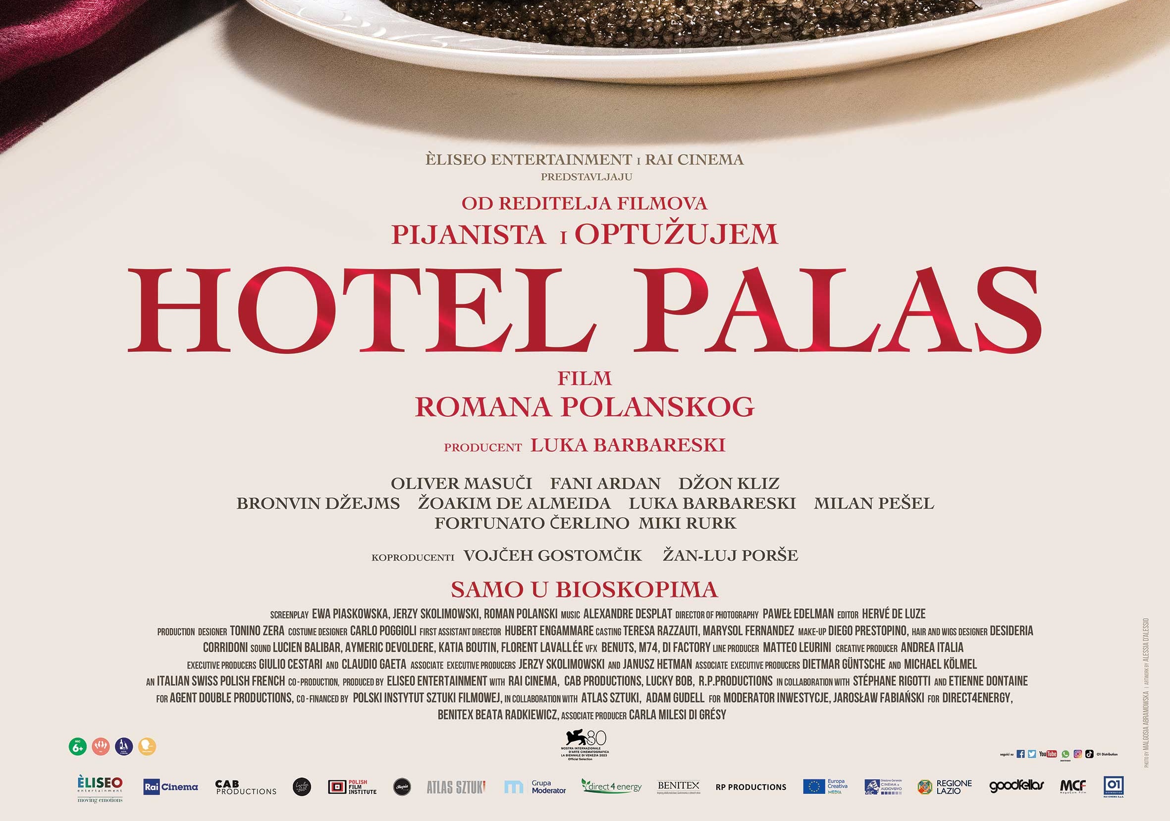 Premijera filma Romana Polanskog „Hotel Palas“