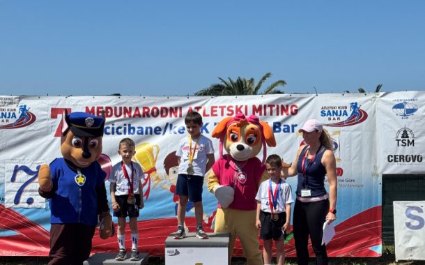 Nikšićka atletika ipak ima svijetlu budućnost