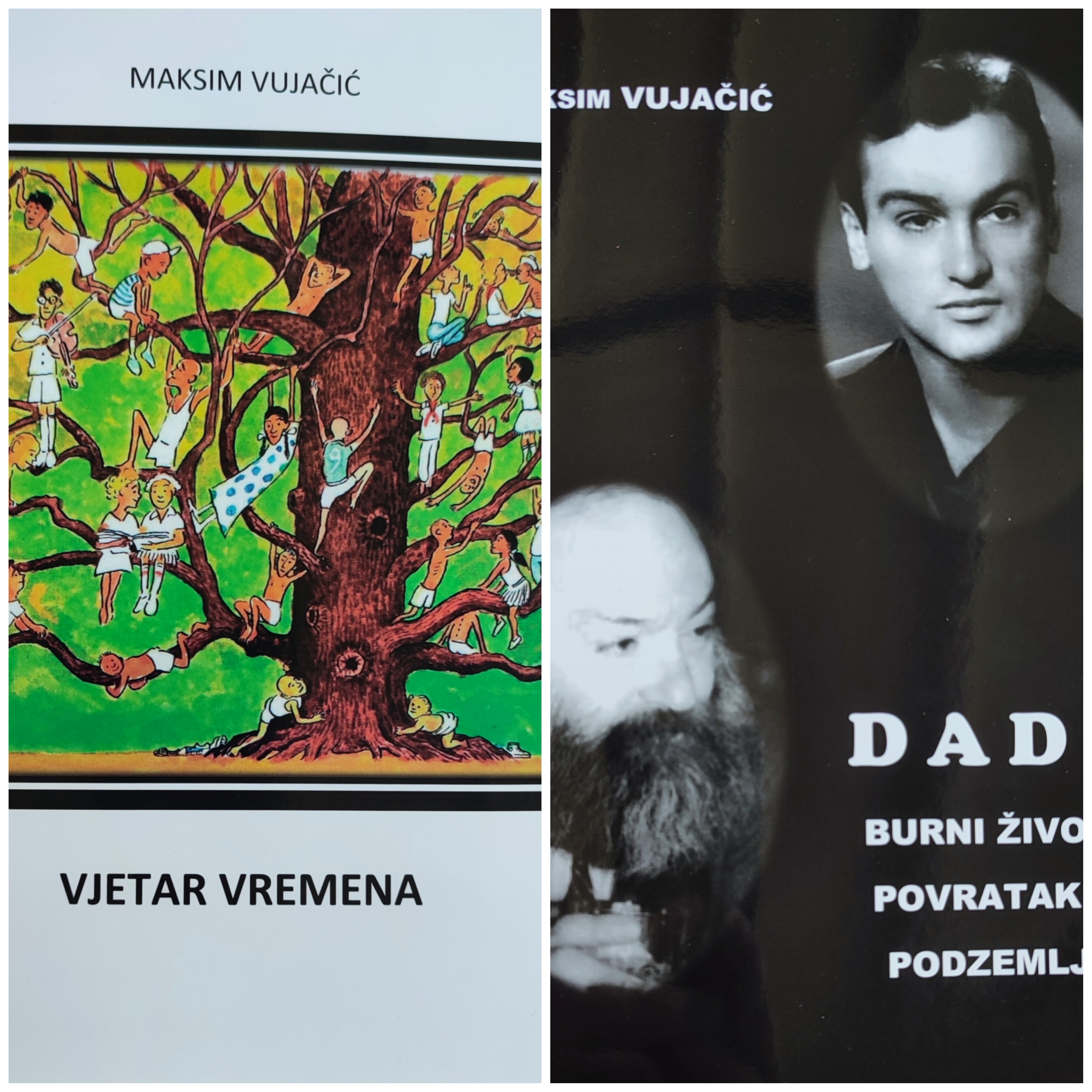 Iz štampe su izašle dvije knjige Maksima Vujačića