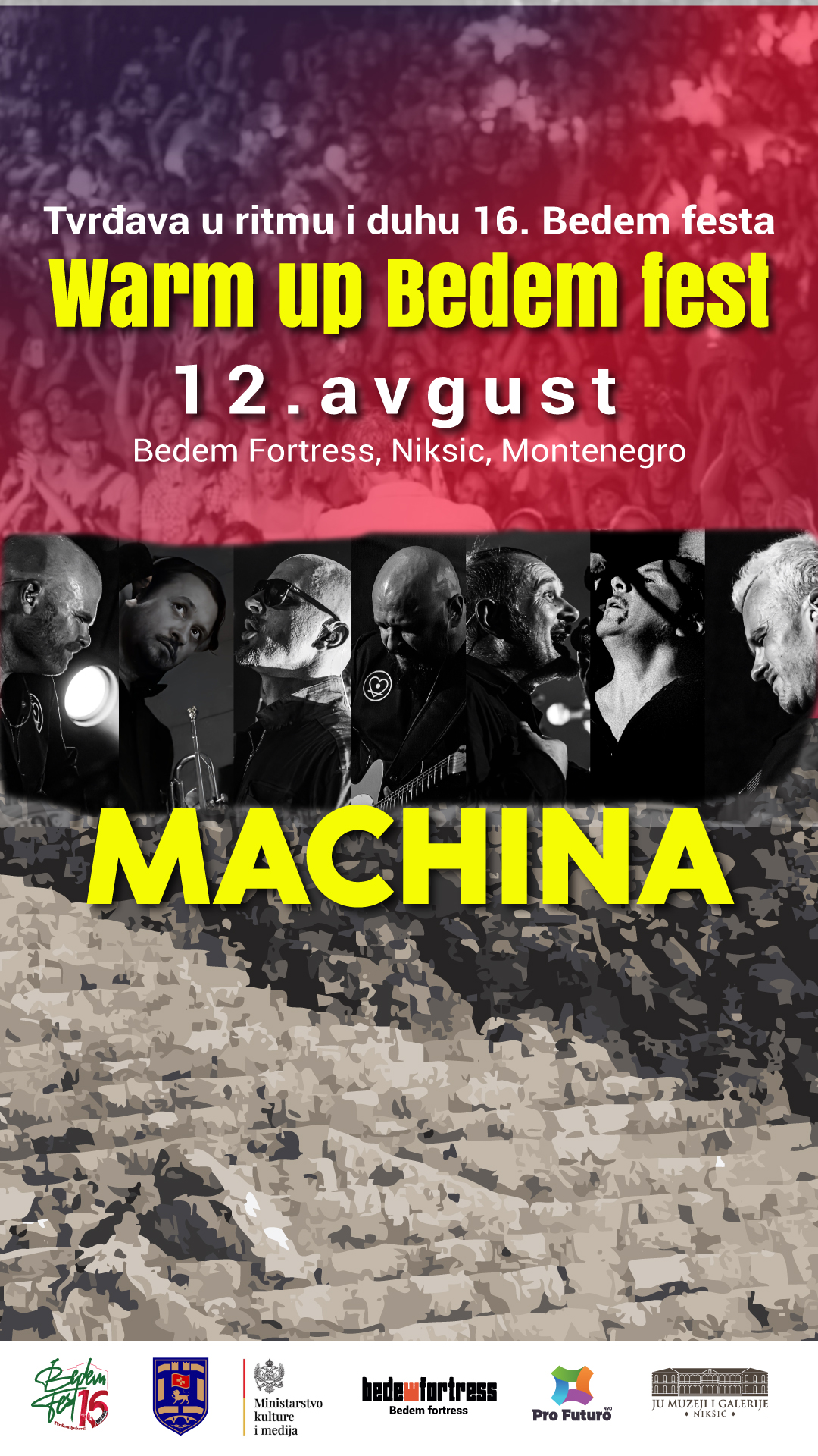 Zagrijavanje za 16.Bedem fest: Kolektiv Machina i bend Mučin 12.avgusta premijerno na tvrđavi