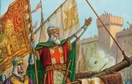 Enriko Dandolo i Isak II Anđeo u sudaru, kao dvije osobe bez vida na čelu svojih država, 1204. odine