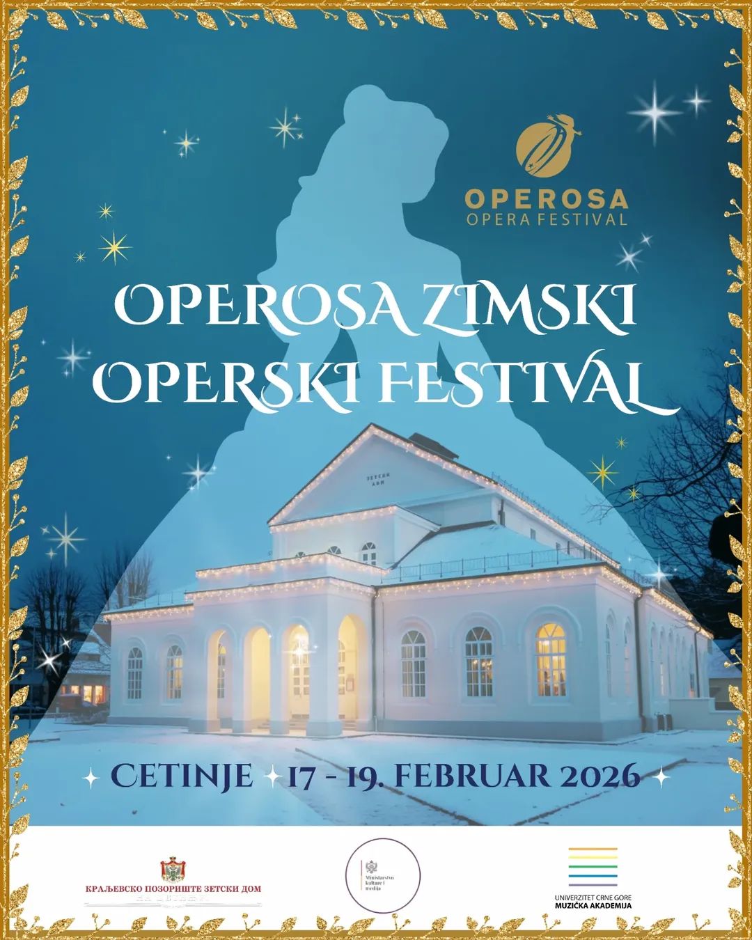 Operosa zimski operski festival  na Cetinju