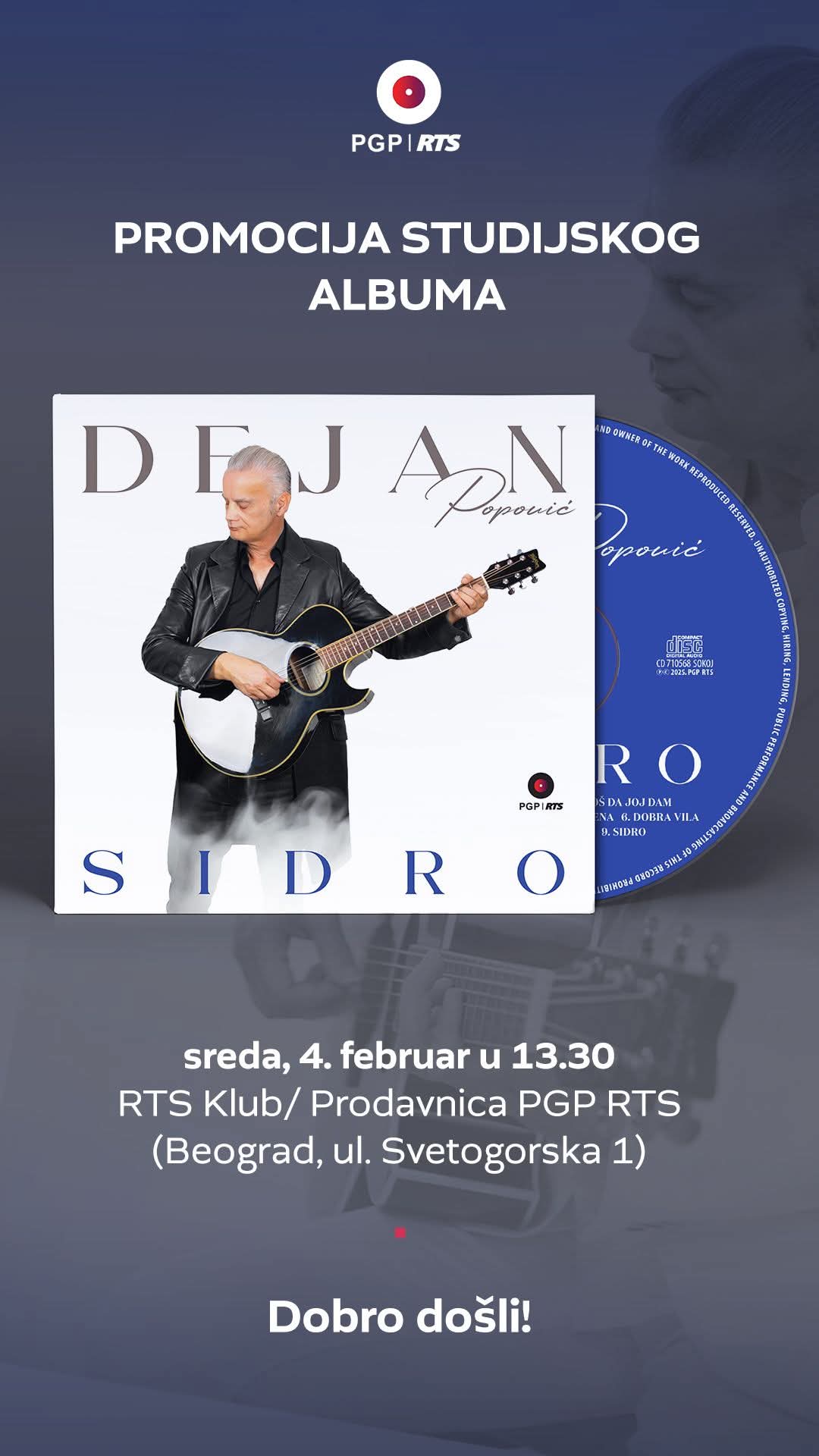 U Beogradu promocija studijskog albuma 