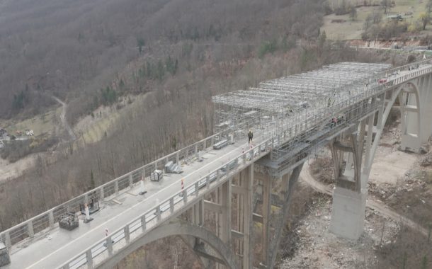 Uprava za saobraćaj objavila video snimak koji prikazuje tok rekonstrukcije mosta na Đurđevića Tari