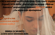 Koncert podgoričkog KIC POP HORA “Za sigurnije djetinjstvo”