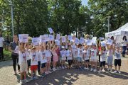 U Gradskom parku u Nikšiću pod pokroviteljstvom Crnogorskog olimpijskog komiteta obilježen OLIMPIJSKI DAN