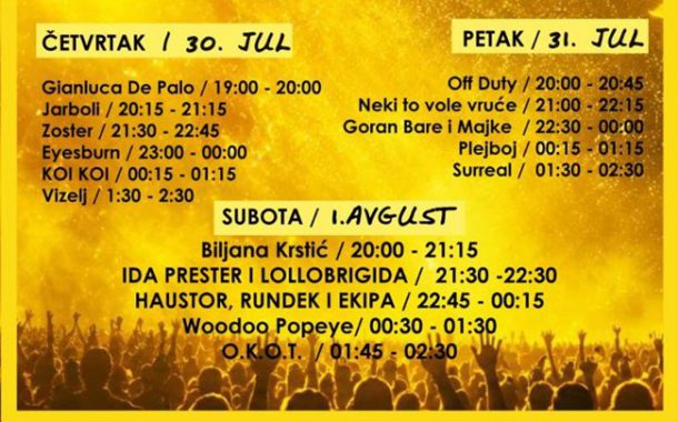 Sve je spremno za početak 17. Bedem festa