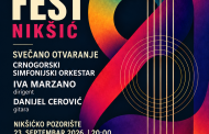 Svečano otvaranje „ 21. Međunarodnog Guitar Fest-a“ u Nikšićkom pozorištu